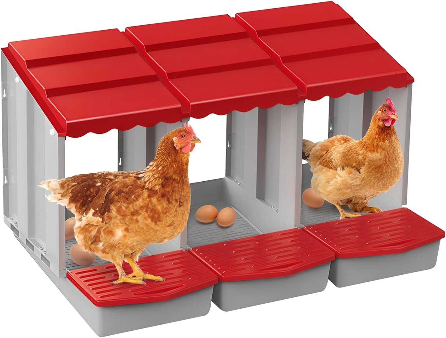 Automatic Egg Collection Chicken Nesting Boxes for Coop Use