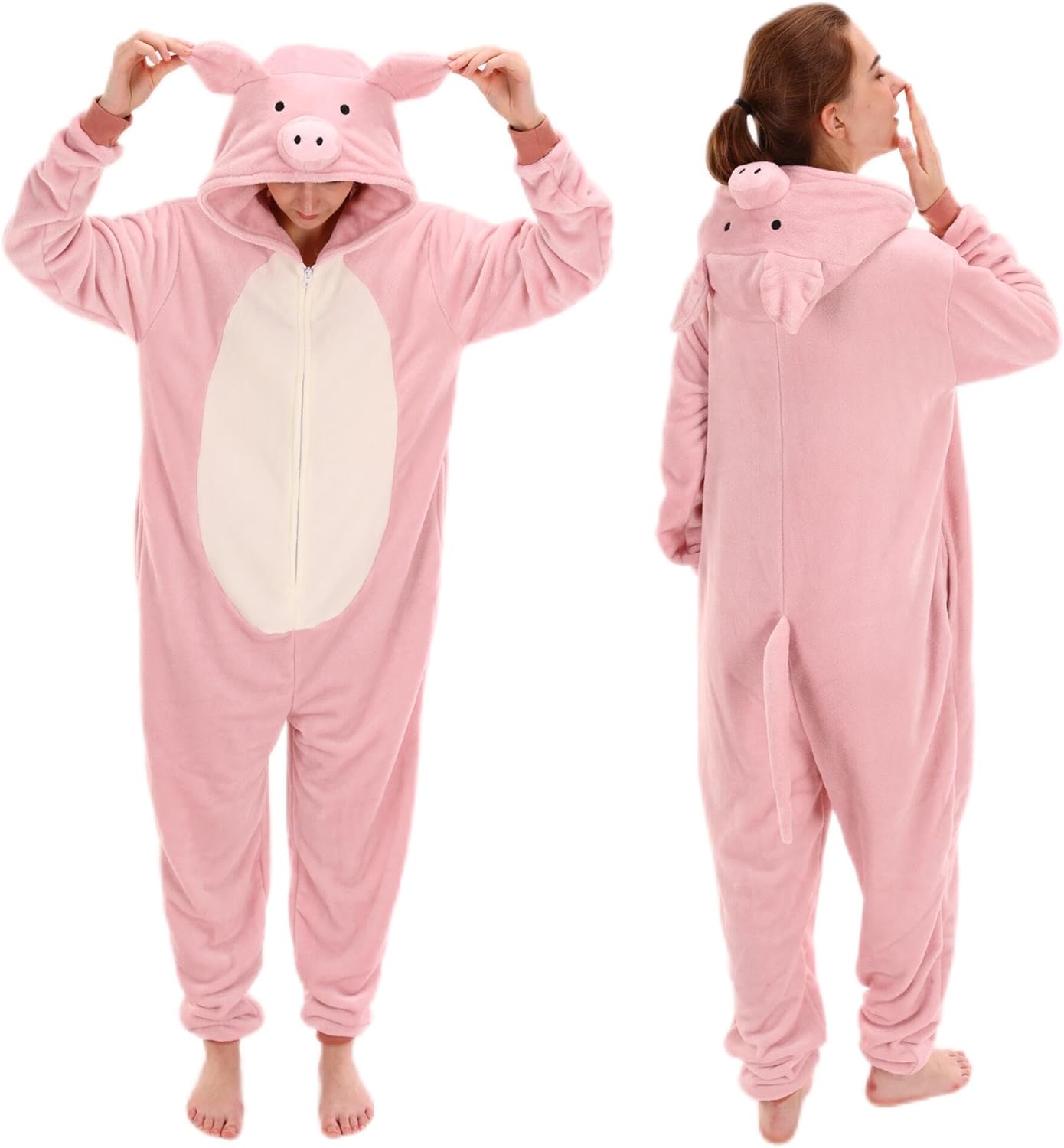 COSUSKET Snug Fit Unisex Adult Onesie Pajamas for Comfort