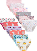 Little Girl Underwear Toddler Panties - Soft 100% Cotton Comfort
