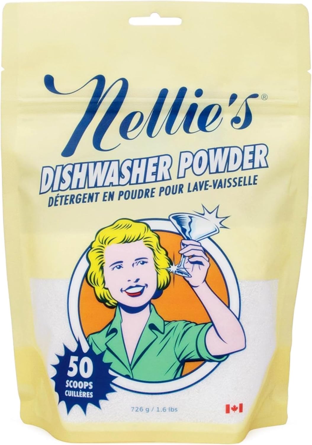 Nellie's Dishwasher Powder - Eco-Friendly Grease Fighter