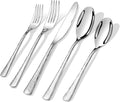 Silverware Set 18/10 Stainless Steel 40 Piece Flatware Set for 8