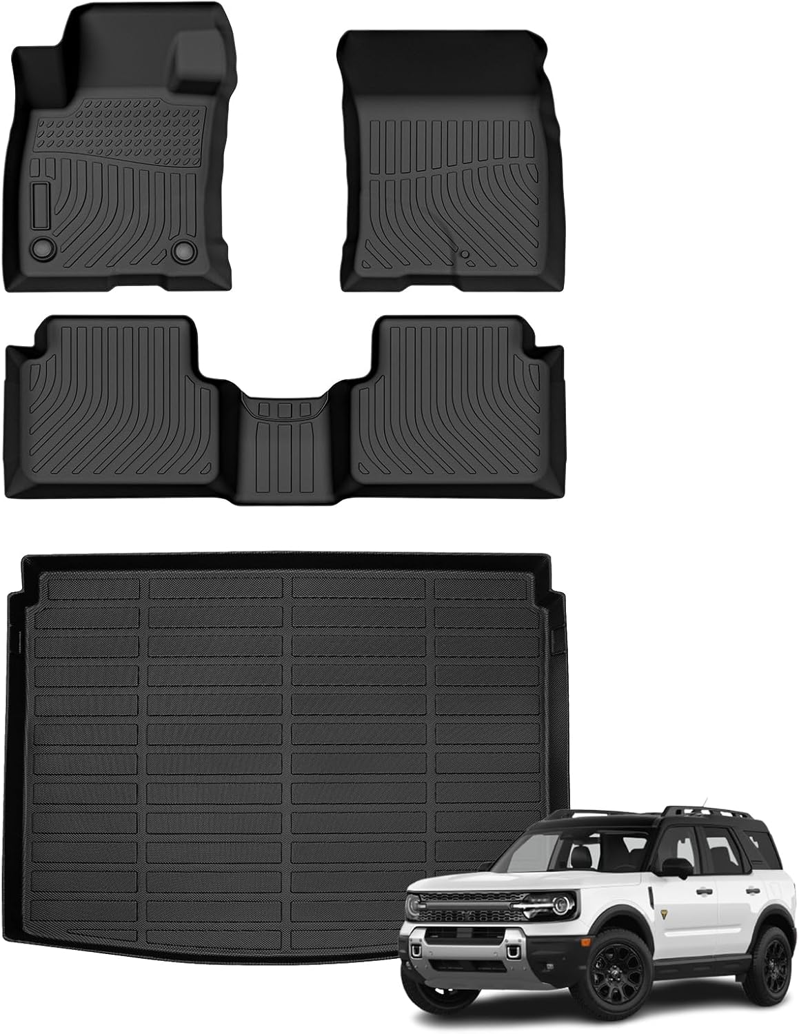 Floor Mats & Cargo Liner for Ford Bronco Sport 2021-2025
