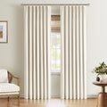 Pinch Pleated Blackout Curtains 102 in Long - Full Blackout Linen