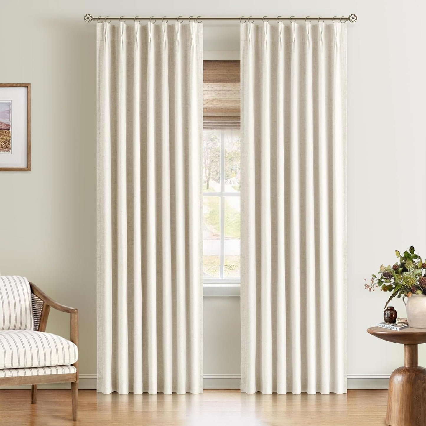 Pinch Pleated Blackout Curtains for Elegant Home Decor