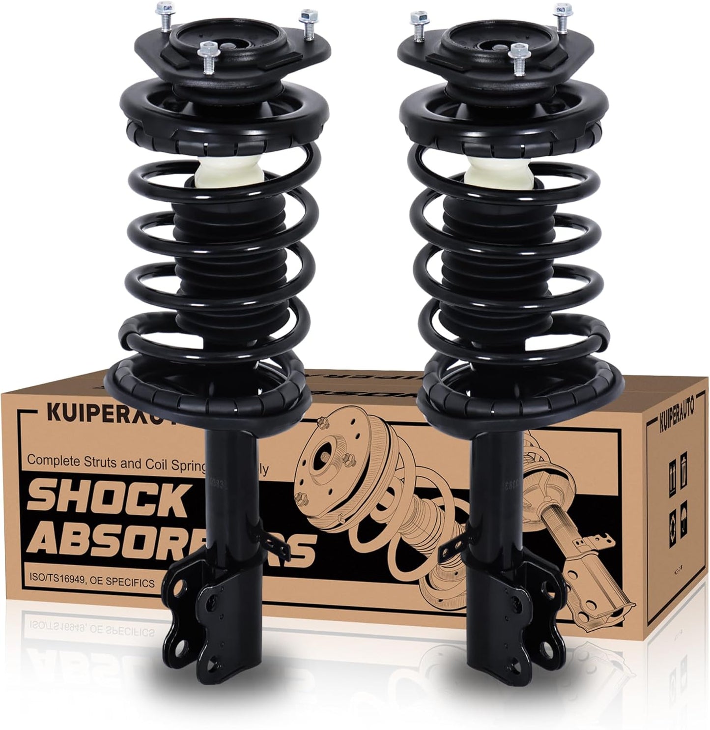 Front Struts Complete Assembly for 1998-2002 Chevy Prizm