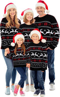 Ugly Christmas Matching Family Sweater with Hat for Everyone