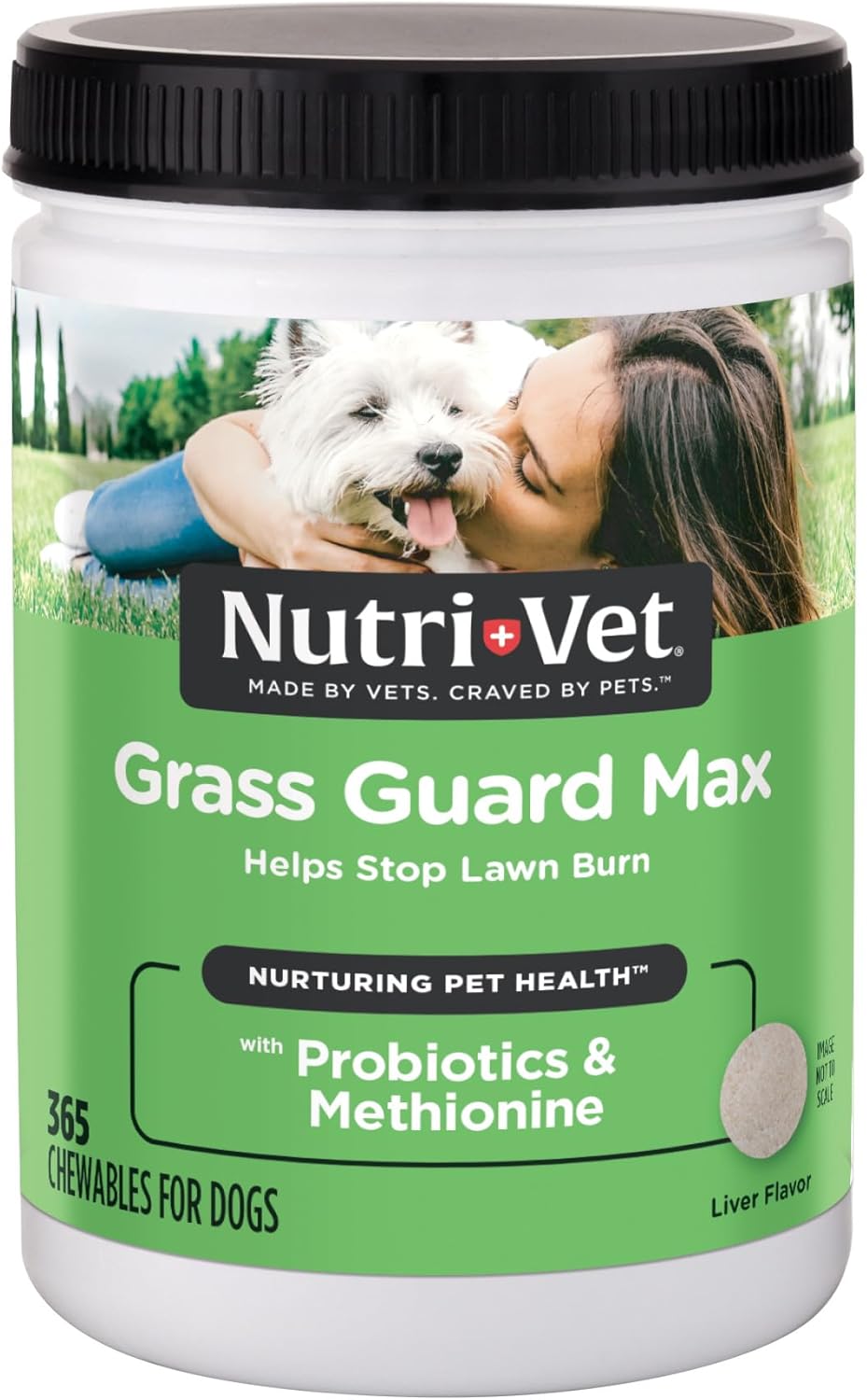 Nutri-Vet Grass Guard Chewables for Dogs Prevent Lawn Burn