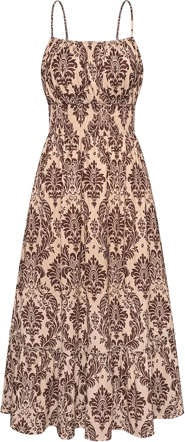 GRACE KARIN Womens Summer Maxi Dress with Pockets and Style