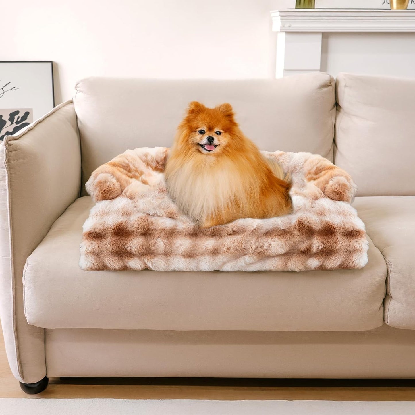 Funny Fuzzy Pet Couch Cover for Dogs and Cats - Cozy Protector