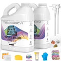 Epoxy Resin 1 Gallon Kit Crystal Clear Self Leveling - Bubble-Free