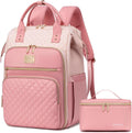 Lunch Backpack for Women with Insulated Lunchbox - 15.6 in Laptop
