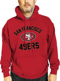 Adult Gameday Hooded Sweatshirt San Francisco 49ers - Warm, True Team