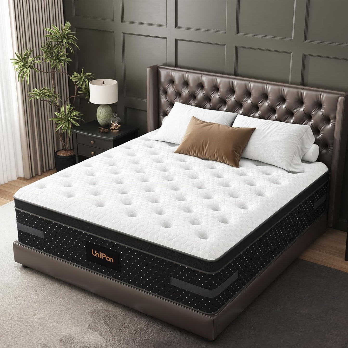 Full Mattress with Extra Lumbar Support for Deep Sleep Comfort