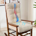 YZ HOME Memory Foam Rocking Chair Cushion Set for Ultimate Comfort