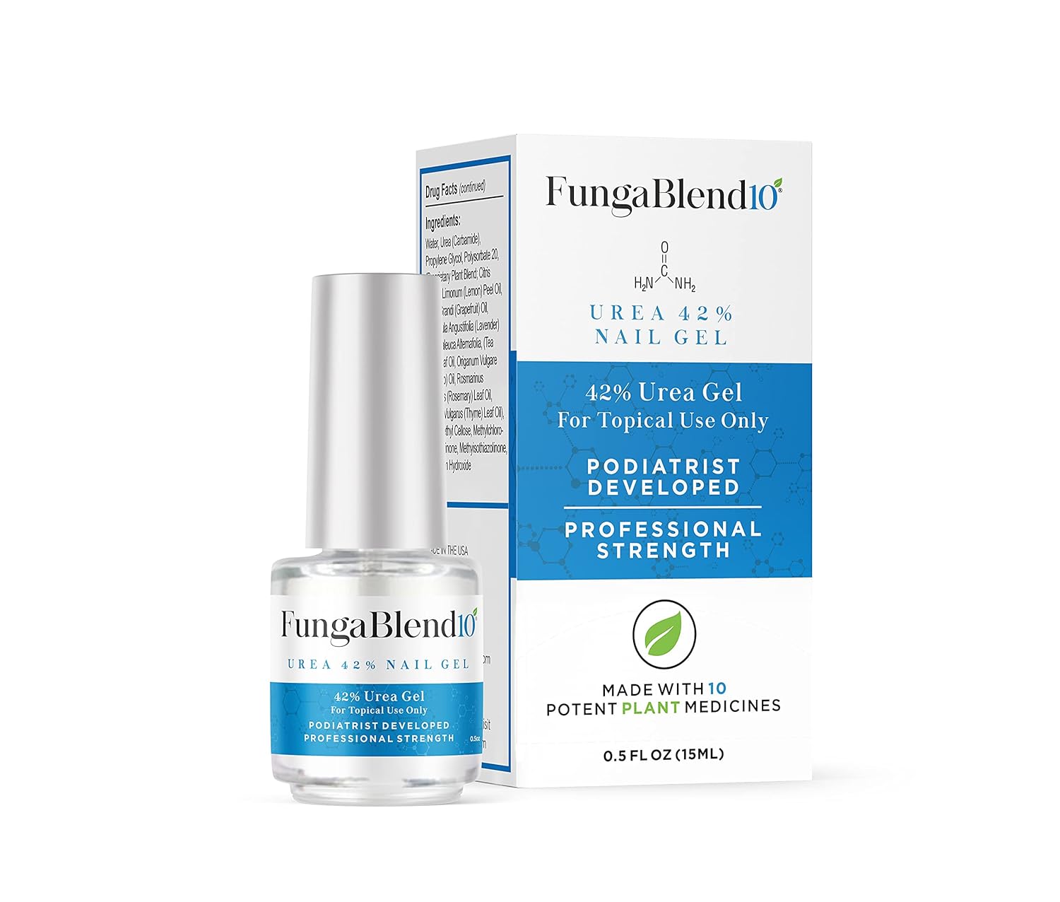 Urea 42% Nail Gel for Fast Fungus Treatment and Repair