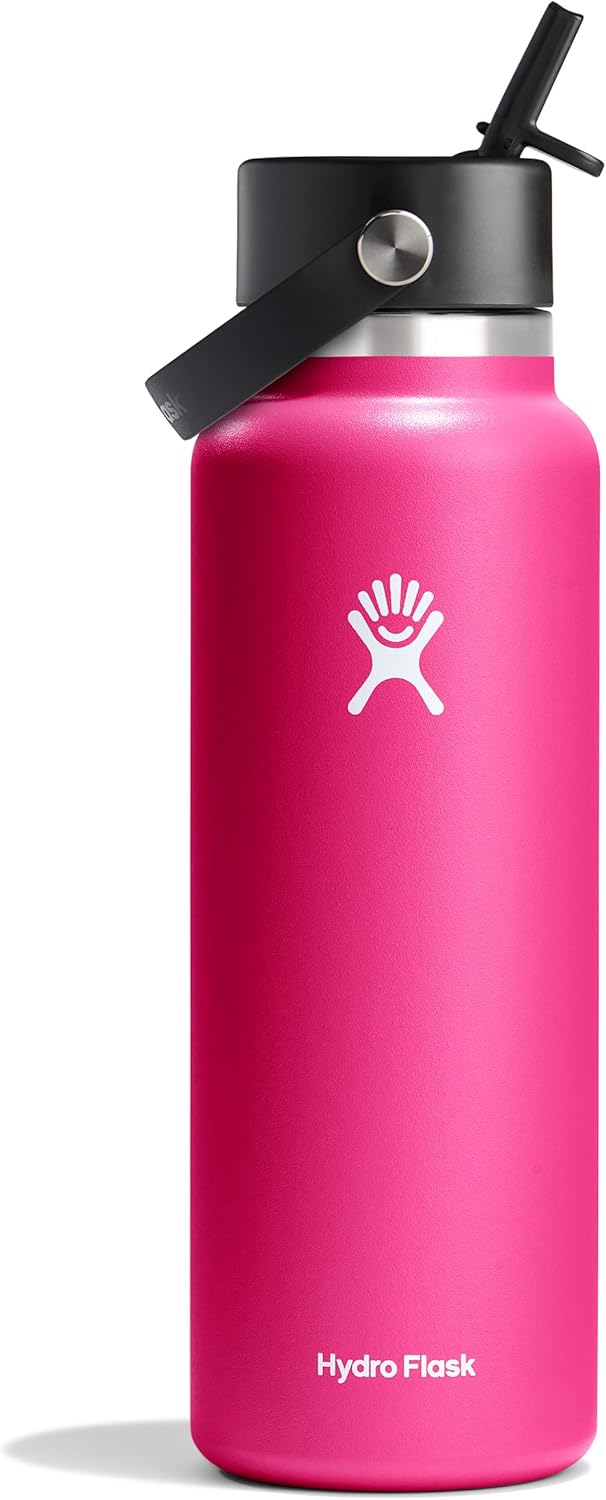 Hydro Flask 40 Oz Wide Flex Straw Cap in Zinnia - Perfect Hydration