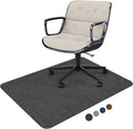 Placoot Desk Chair Mat for Hardwood Floor Corduroy Surface - Large