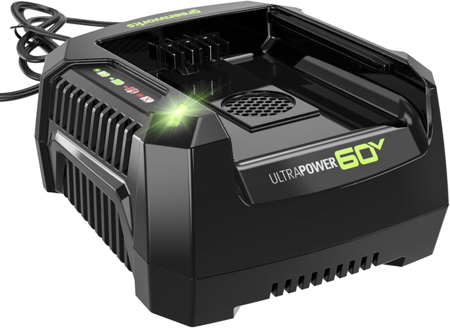 Greenworks Pro 60V Ultra Power 6A Rapid Charger for All Batteries
