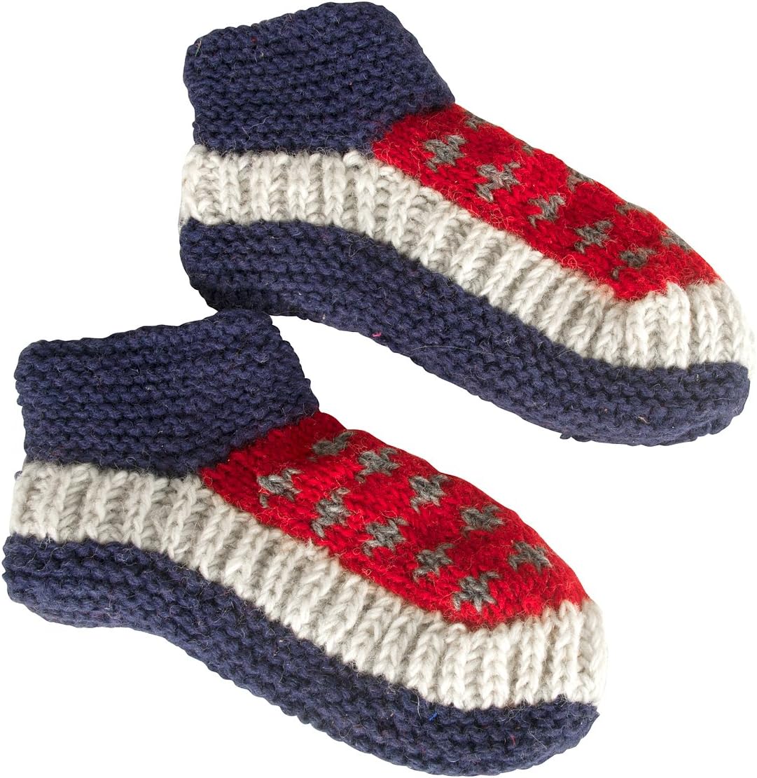 Warm Wool Slippers - Fair Trade Cozy Comfort
