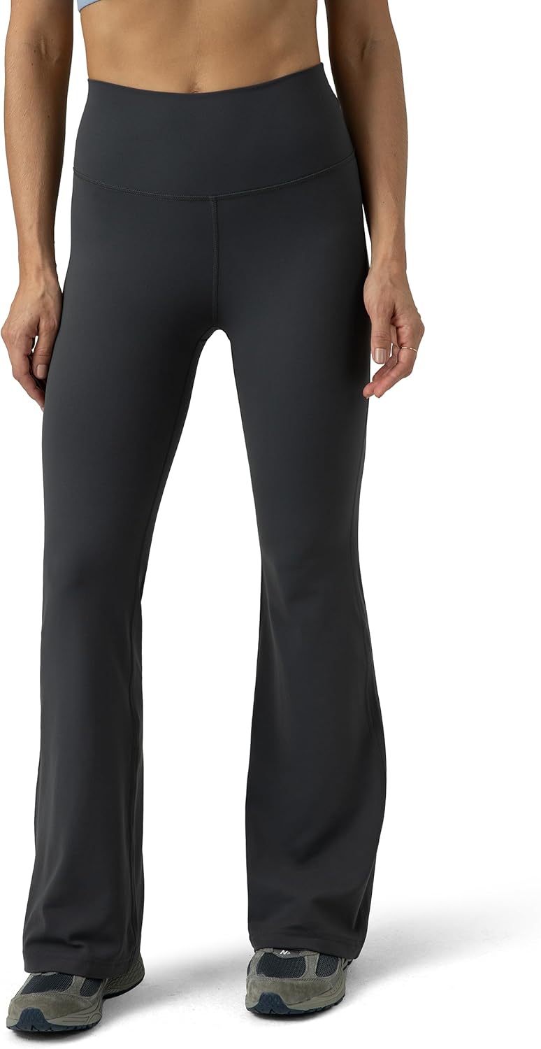 Colorfulkoala Women's Dreamlux Workout Flare Leggings for Comfort