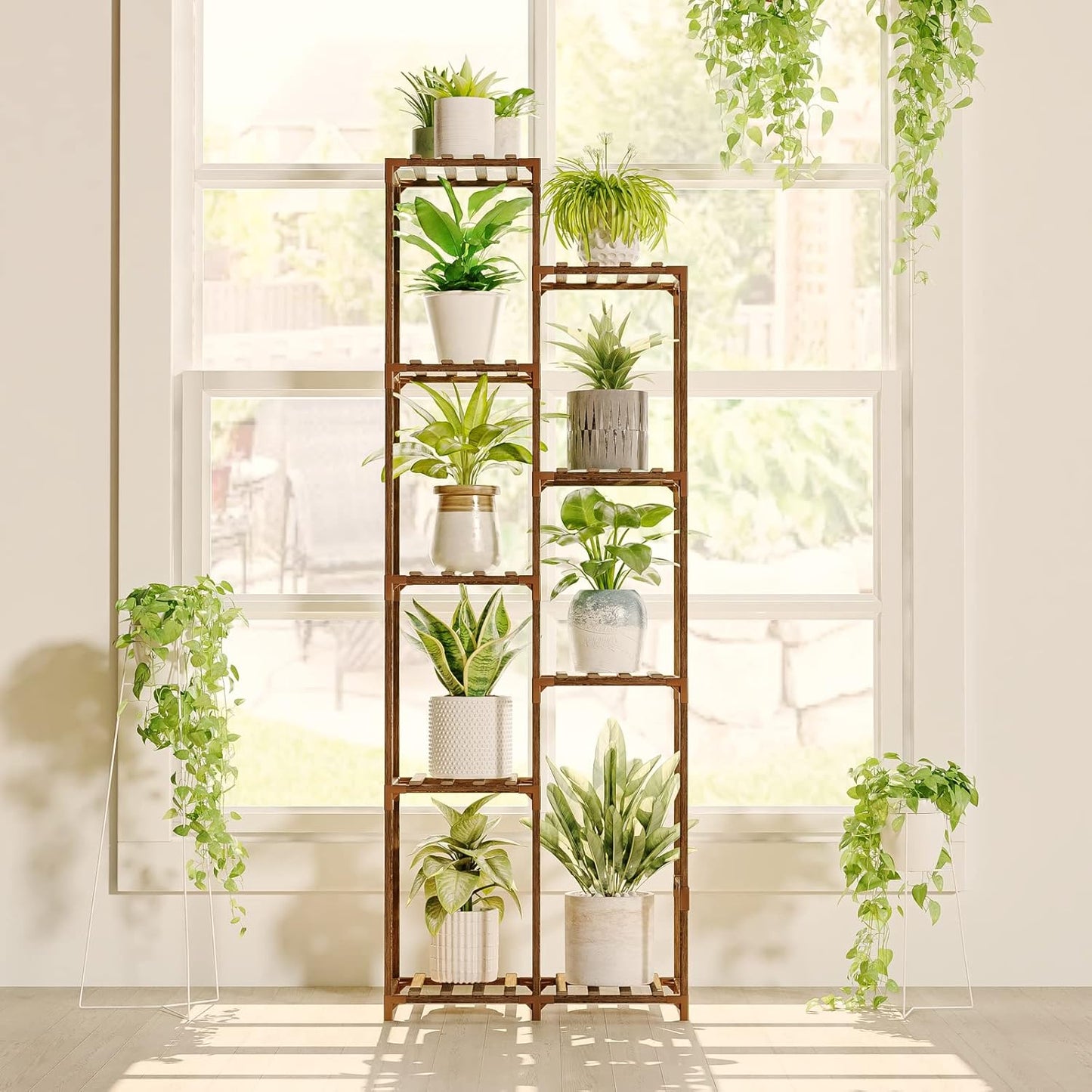 62 in Tall Plant Stand for Indoor and Outdoor Use - Versatile Shelf