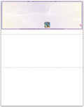 High Security Check Paper 500 Sheets (Purple/Yellow, Top Check)