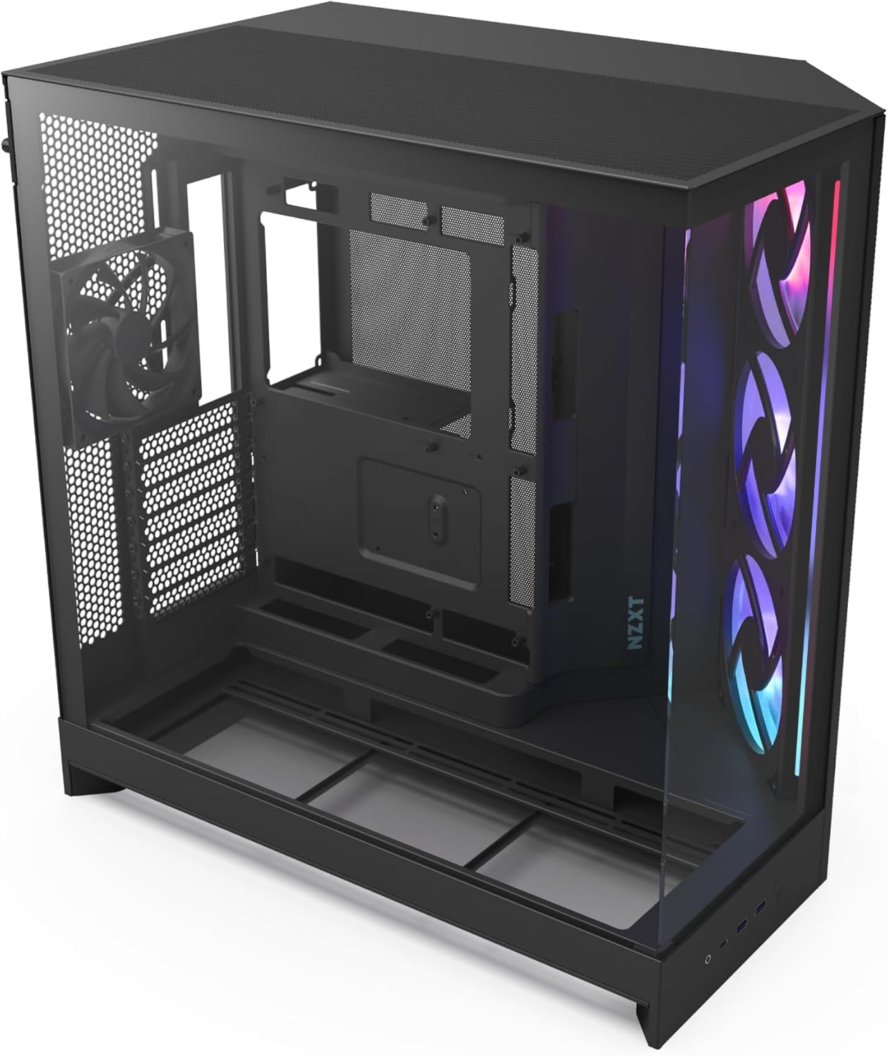 NZXT H9 Flow RGB Large Dual-Chamber ATX Mid-Tower Case