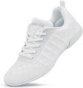 SMAPAVIC Cheer Shoes for Youth Girls - White Athletic Sneakers