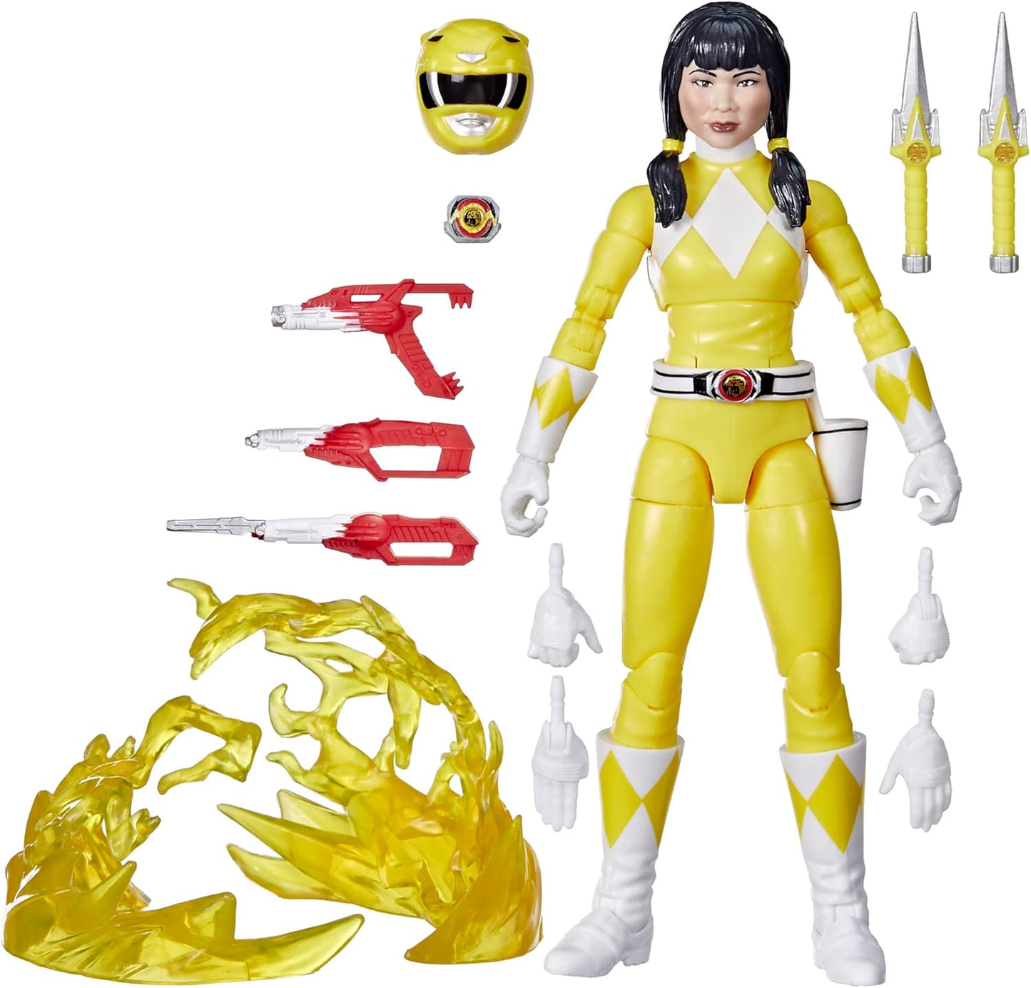 Power Rangers Lightning Collection Mighty Morphin Yellow Ranger Figure