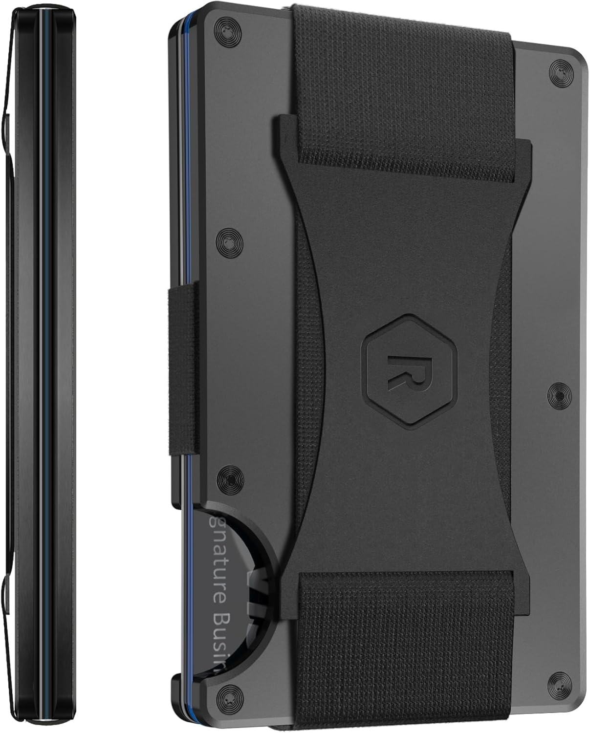 Ridge Wallet for Men - Slim RFID Protected Front Pocket Wallet