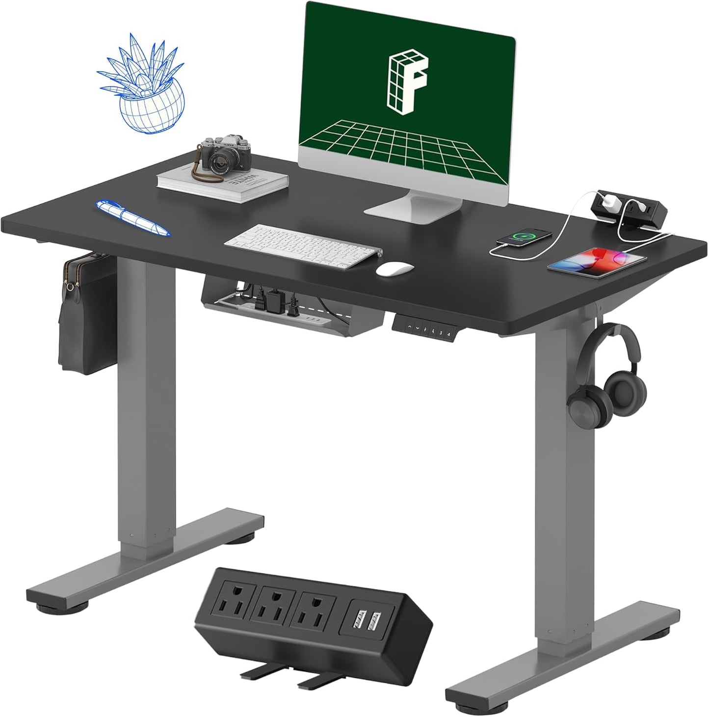FLEXISPOT EN2 Electric Stand Up Height Adjustable Desk Review