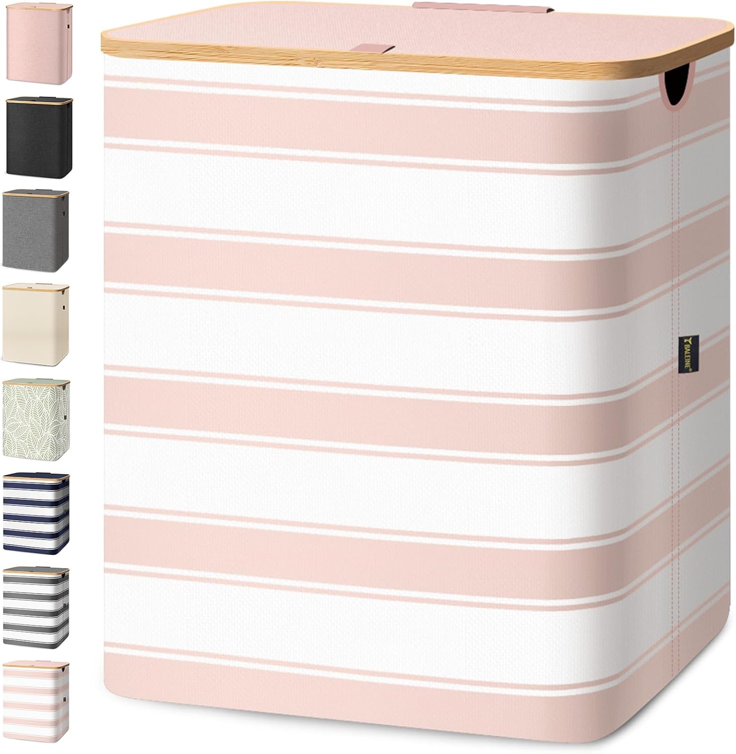 BALEINE Laundry Hamper with Lid for Stylish Laundry Storage