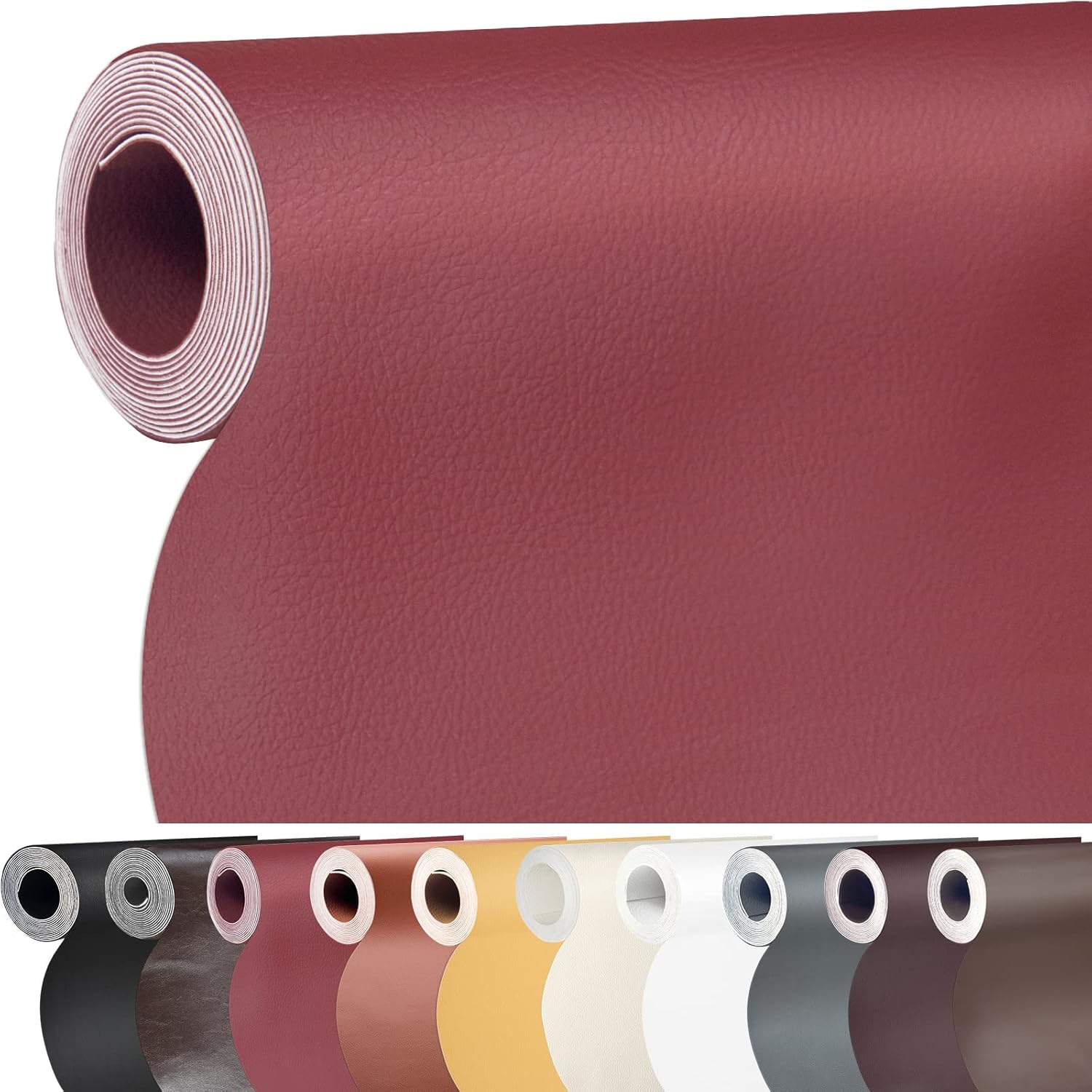 Large Self-Adhesive Leather Repair Patch for Furniture & Cars