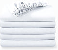 Bare Home 5-Pack Fitted Bottom Sheets Twin - Deep Pocket Comfort
