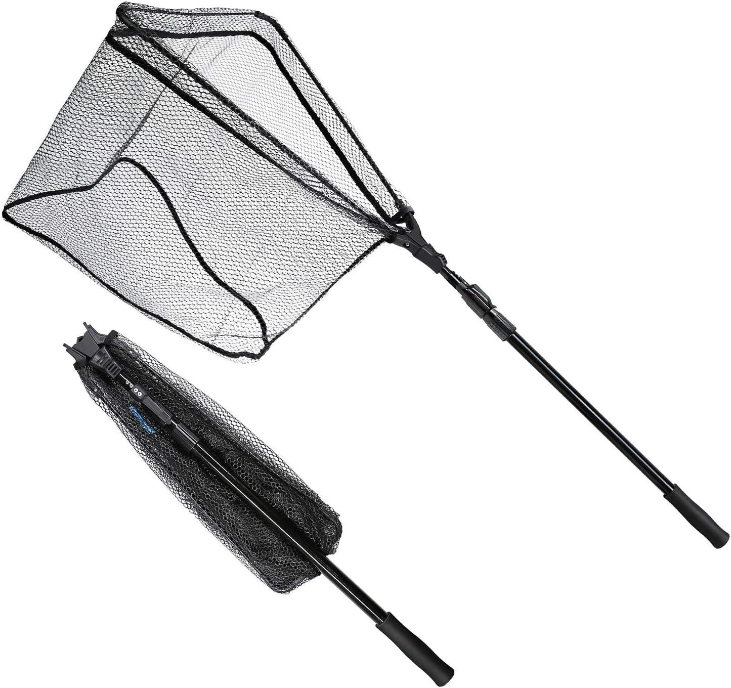 Collapsible Fishing Net with Anti-Slip Handle for All Anglers