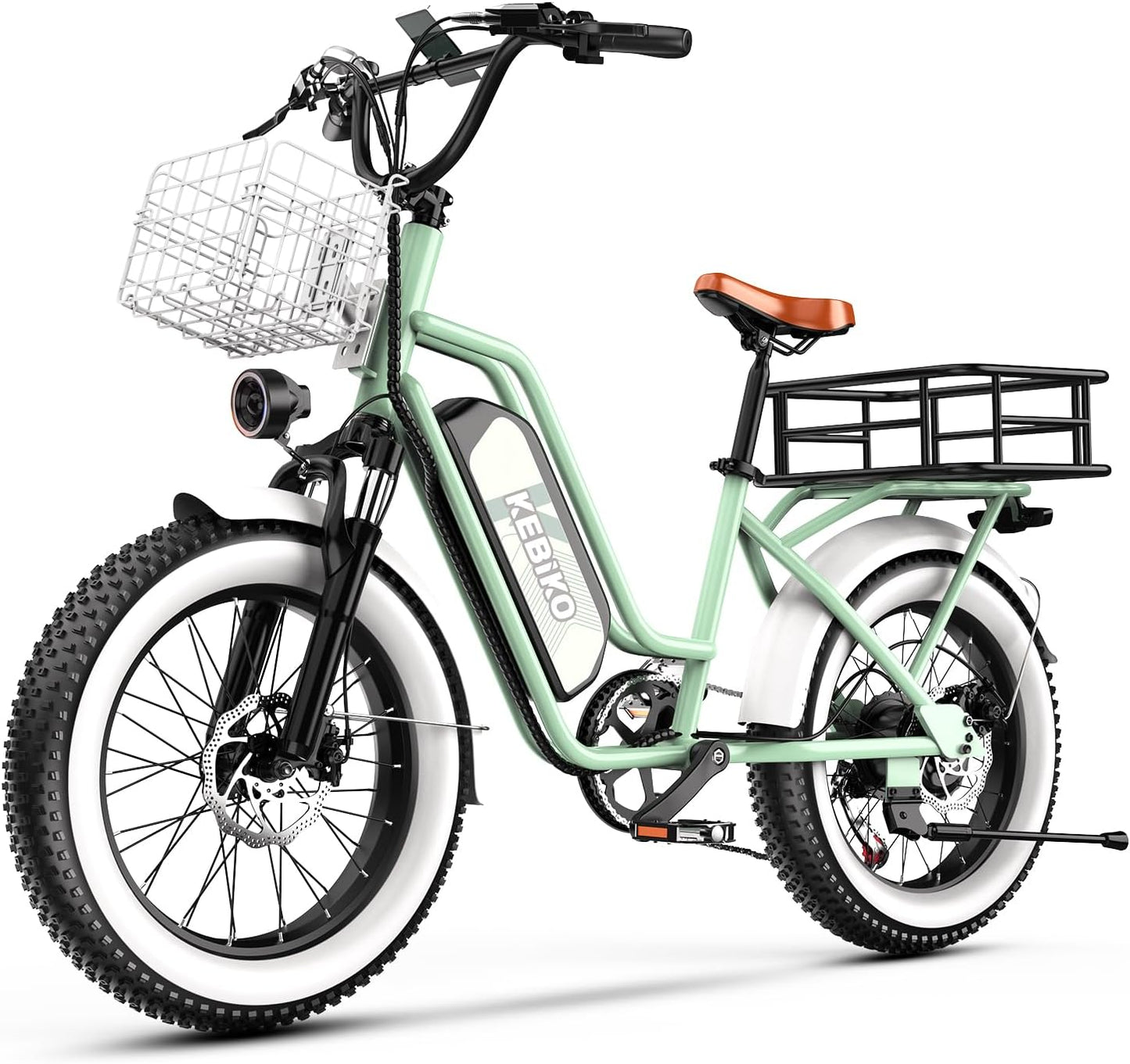 1500W Electric Bike for Adults with 80 Miles Range & 30 MPH Speed