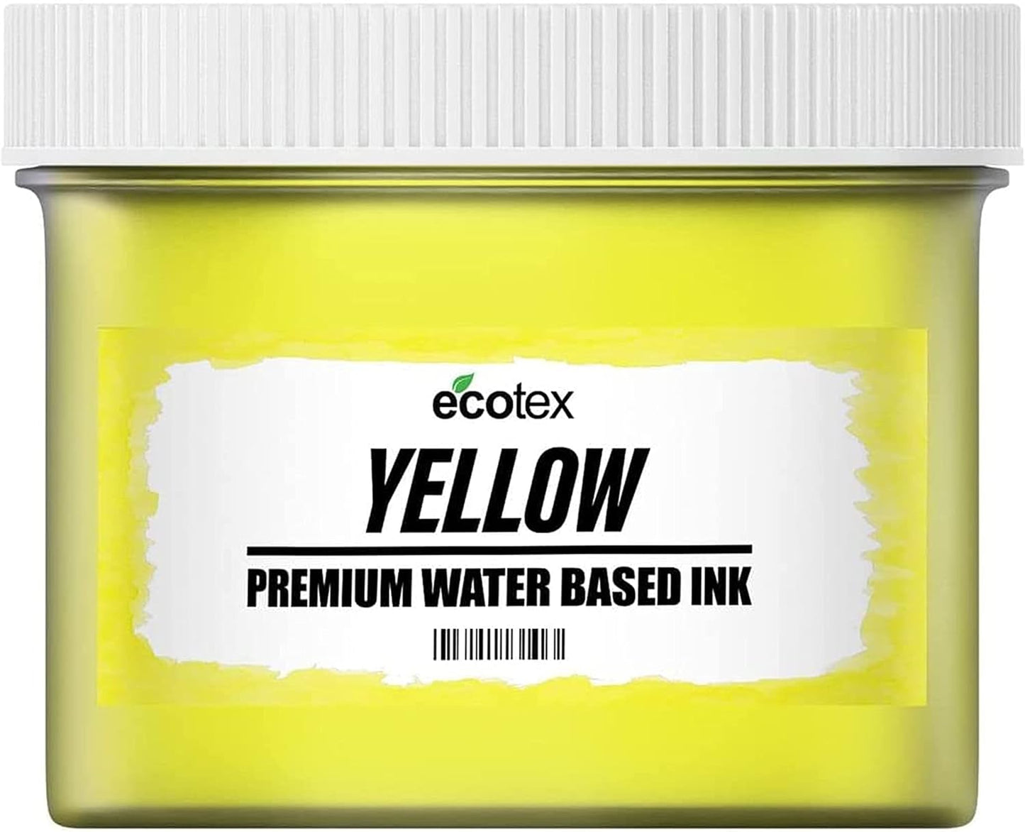 Ecotex Screen Printing Yellow Fabric Ink - 128oz Water Based