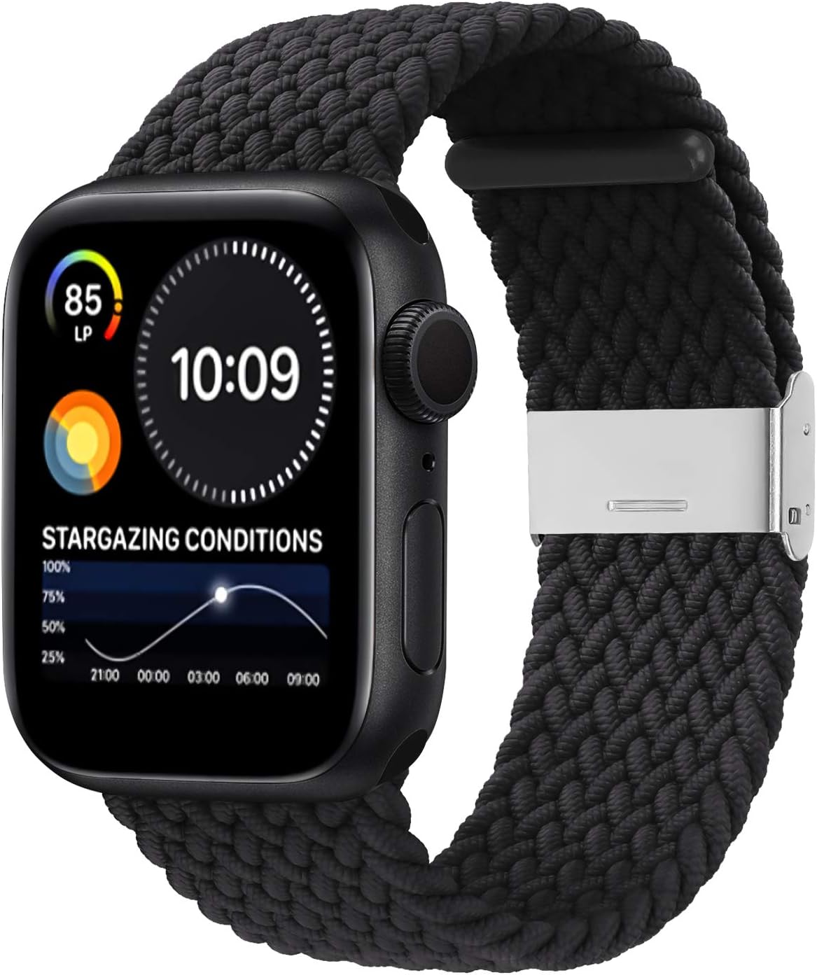 Adjustable Braided Solo Loop for Apple Watch by Bandiction