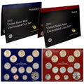 United States Mint 2012 Set - Complete Brilliant Uncirculated Pair