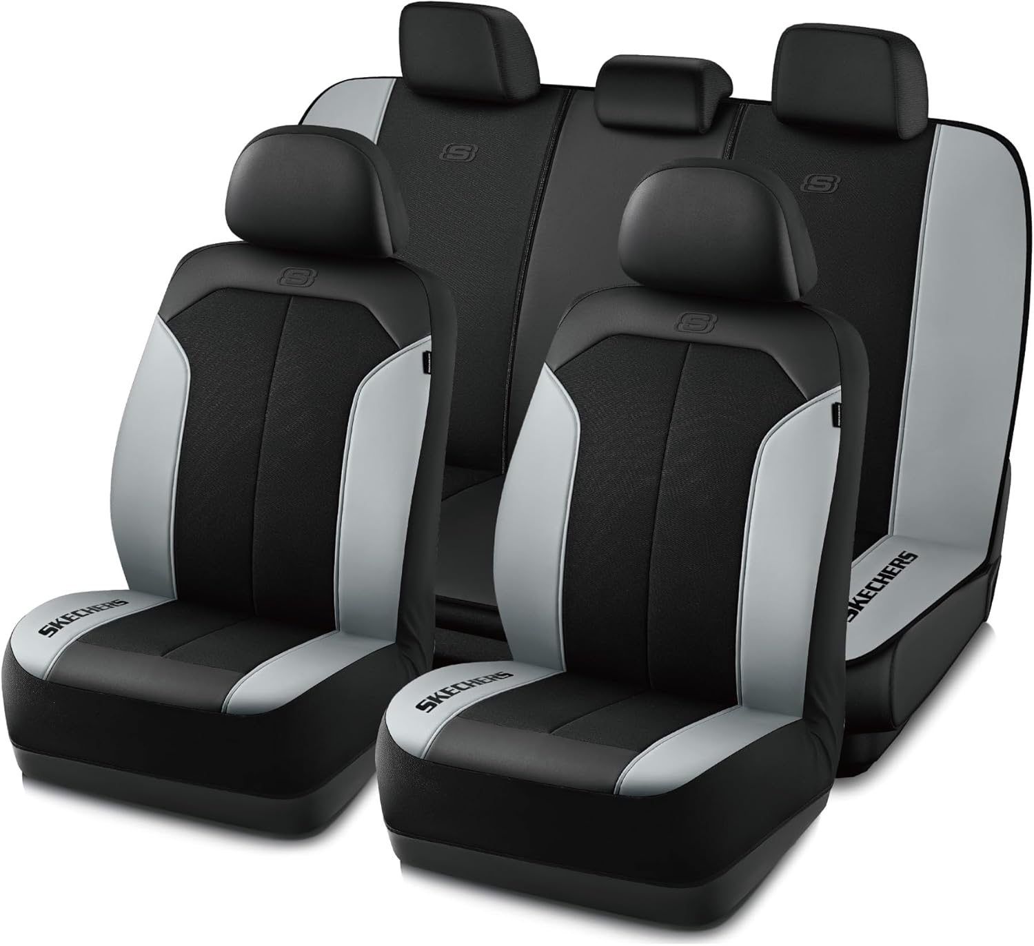 Skechers Car Seat Covers - Waterproof Oxford Cloth Full Set