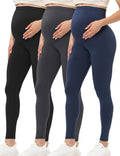 Maternity Leggings Over the Belly Yoga Pants - Comfortable Support