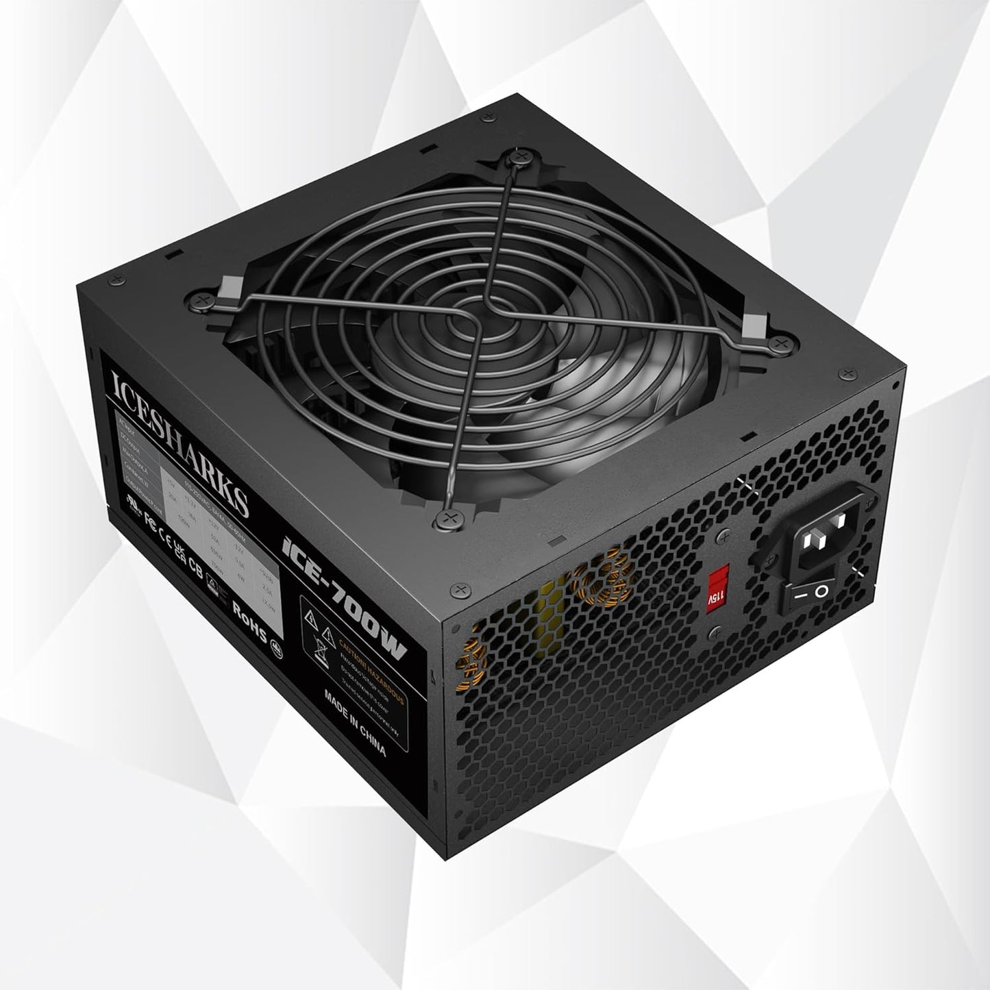 700W ATX PSU with Automatic Temperature Control and Fan