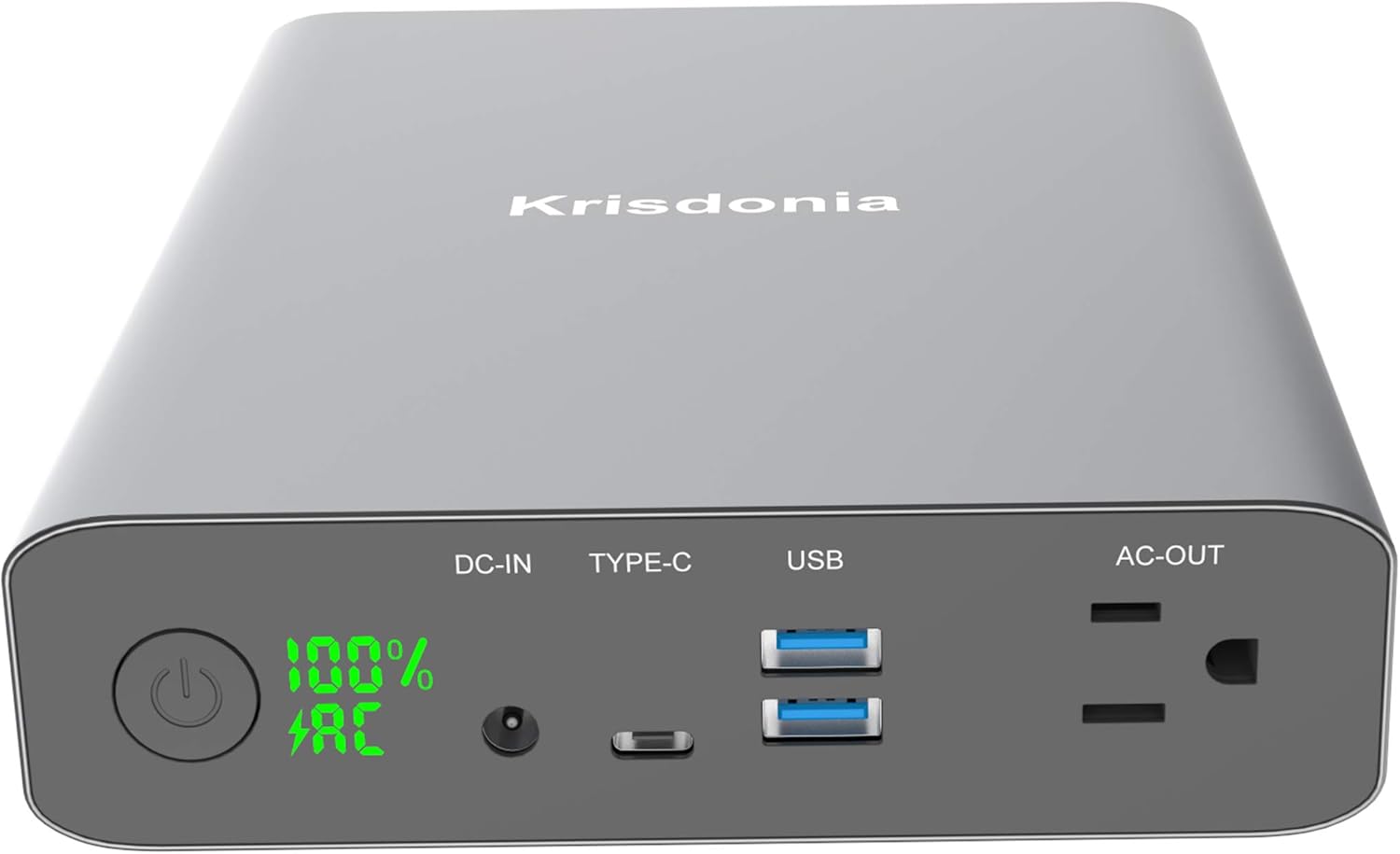 Krisdonia 130W Portable Power Station - Reliable Outdoor Power