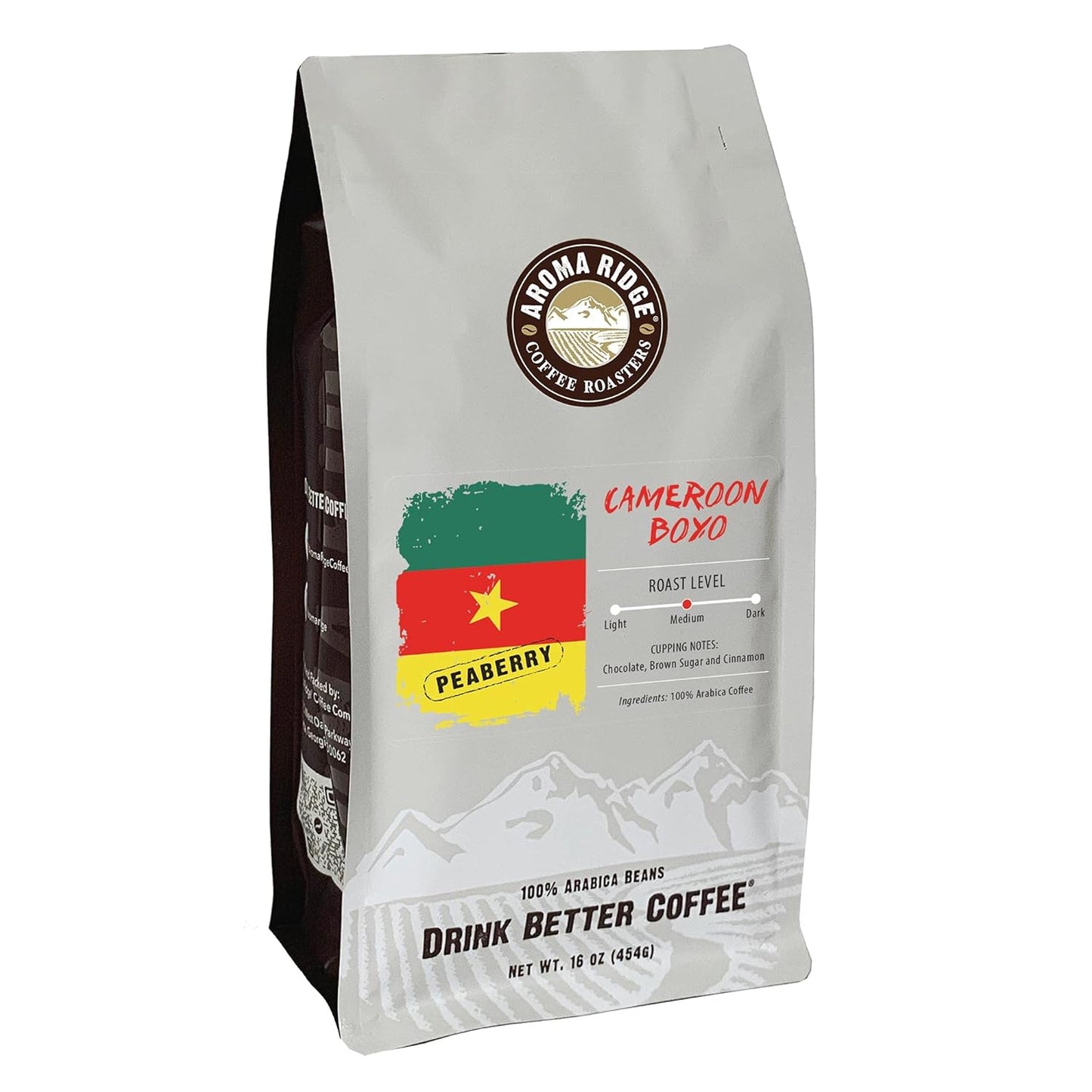 Fragrant Cameroon Boyo Peaberry Coffee | Freshly Roasted in USA | 16oz