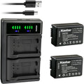 Kastar 2-Pack Battery and USB Charger for Leica V-Lux - Dual Charge