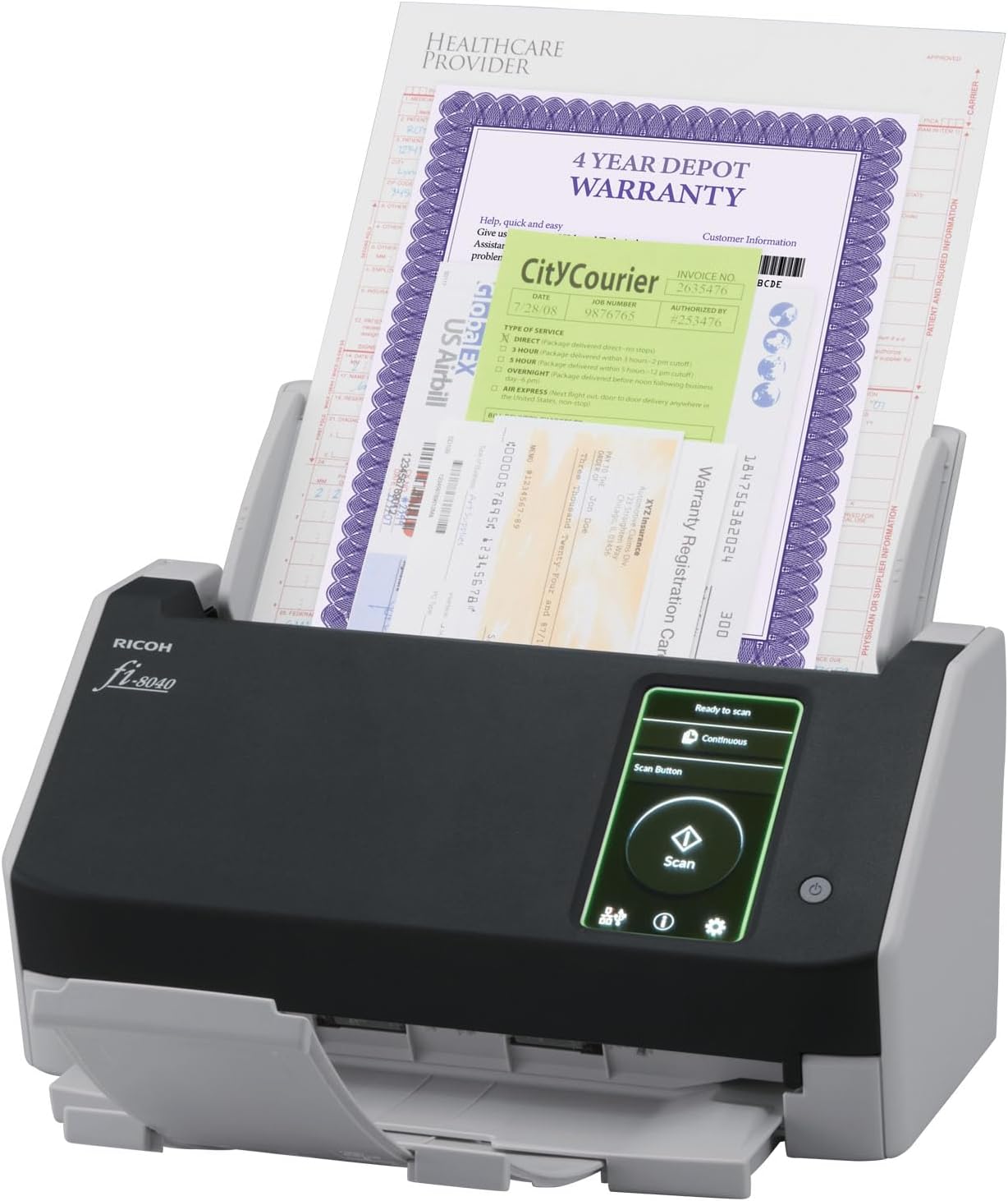 RICOH fi-8040 Premium Fast Document Scanner with DirectScan Feature