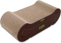 Corrugated Cardboard Cat Scratcher Refill Pads & Lounger - Durable