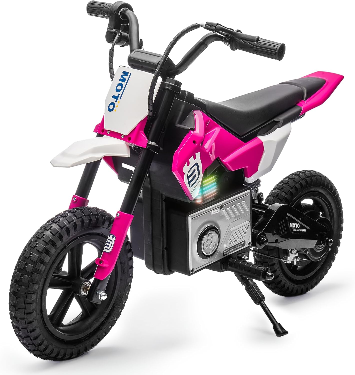 Blitzshark 24V Electric Dirt Bike for Kids with Adjustable Speed