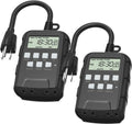 BN-LINK 7 Day Outdoor Heavy Duty Digital Programmable Timer - Dual