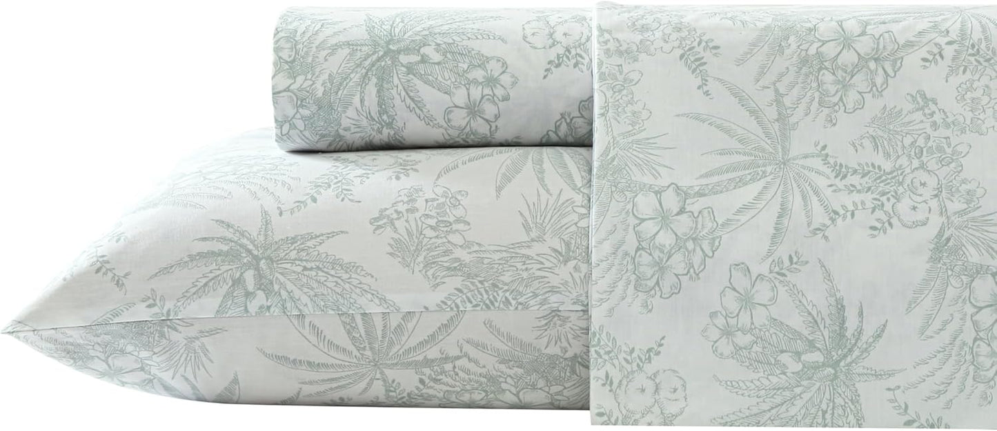 Tommy Bahama Queen Size Sheets Set for Cooling Comfort